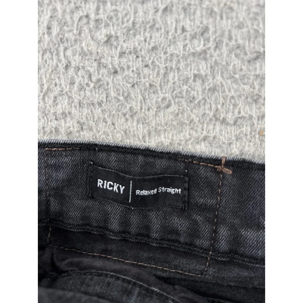 True Religion Ricky Jeans Mens 32 Fits 30x29.5 Relaxed Straight Flap Pockets Y2K